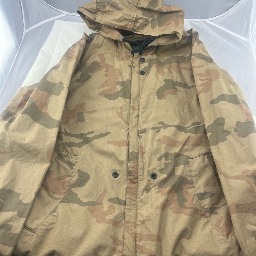 Buffalo Camouflage Hooded Jacket Large